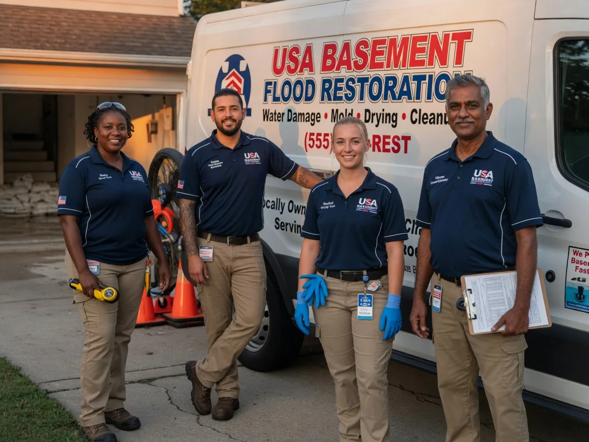 Basement Flood Cleanup company in Falls, PA
