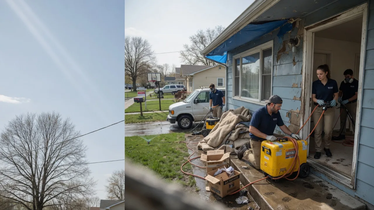 Basement Flood Cleanup in Falls, PA near me